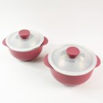 Apex Premium Plastic Serving Bowl Set with Lids (2 Pc) - Image 5