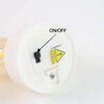 Decorative LED Gold Metal Leaf Diya Lamp (1 Pc) - Image 6