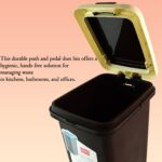 Apex Push N Pedal Plastic Dustbin 10L Capacity (1 Pc) - Image 6