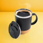 Insulated Coffee Mug with Spill-Proof Lid (Approx 350ML & 1 Pc) - Image 6