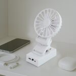 Rechargeable Mini Clip-On Desk Fan (1 Pc) - Image 7