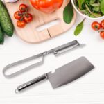 Multifunctional peeler, grater, fruit peeler, kitchen household gadget set (5 Pc Set) - Image 6