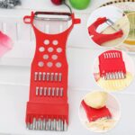 3 in 1 Kitchen Set: Grater Base, Slicing Attachment, and Peeler (3 Pcs Set) - Image 6