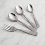 Stainless Steel Cutlery Set with Elegant Storage Stand (24 Pc) - Image 4