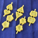 Plastic Cookie Cutter Mould Set (6 Pc) - Image 3
