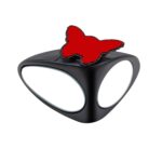 2 in 1 Car Blind Spot Mirror 360 Rotation Adjustable HD Glass (1 Pc) - Image 5