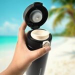 Stainless Steel Insulated Vacuum Bottle With Insulated Cap Lock (350ml) Approx - Image 3