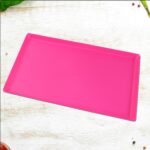 Plastic Kitchen Tray with Modern Hollow Design (40x25 cm) - Image 4