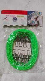 Stainless Steel Clothes pegs with One Rope - Image 8