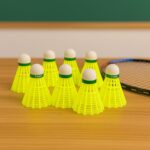 Premium Plastic Badminton Shuttlecock Set (10 Pcs) - Image 3