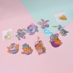 Cartoon Painting Keychain Craft Kit - Image 4