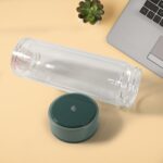 Double Wall Glass Infuser Tea Mug (280ml Approx / 1 Pc) - Image 4