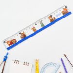 Cartoon Printed Plastic Ruler 20 cm (1 Pc) - Image 4