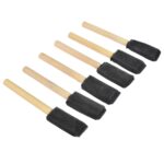 Multipurpose Sponge Brushes for Painting with Wooden Handles (6 Pcs Set) - Image 5