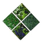Artificial Plants Wall Topiary Wall Greenery Mat Wall Backdrop Decor (1 Pc Mix Design) - Image 5