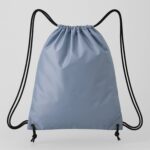 Water-Resistant Nylon Drawstring Backpack Bag (1 Pc) - Image 7