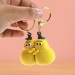 2-in-1 Cute Cartoon Couple Keychain - Image 7