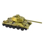 Retro Iron Art Tank Model, Nostalgia Tank Crafts Home Decor Ornament, Desktop Decorations for Office Living Room Children's Room Gift (Metal) - Image 5