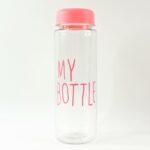 350 ml Approx Transparent Plastic Water Bottle with Leakproof Lid (1 Pc) - Image 5