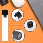 Rechargeable Touch-Control LED Flashlight (1 Pc)