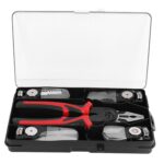 5 in 1 Wire Stripper Pliers Set, Soft Grip, Anti-Slip, Alloy Steel, Cutting, Gripping, Stripping - Image 6