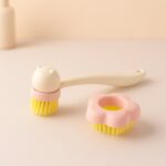 Soft Bristle Bath Brush with Long Handle (1 Pc) - Image 3