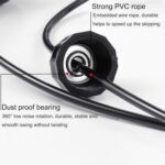 High-Speed Skipping Rope with Foam Padded Handles (1 Pc) - Image 7