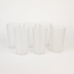 Matt Finish Glass Tumbler Set (approx 300ML & 6 Pc) - Image 5