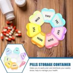 7-Day Round Weekly Pill Organizer Box (1 Pc) - Image 6
