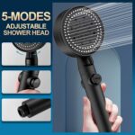 High-Pressure Handheld Shower Head (1 Pc) - Image 3