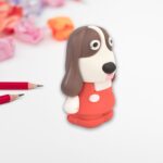Cartoon 2 in 1 Cute Eraser with Pencil Sharpener (1 Pc / Mix Design) - Image 4