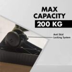 Adjustable Heavy-Duty Fridge and Washing Machine Stand Base Trolley 50x50 cm - Image 8