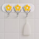 Multipurpose Strong & Hook Self-Adhesive hooks for wall Heavy Plastic Hook  (1 Pc) - Image 3