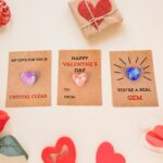 Heart-Shaped Crystal Gem Valentines with Gift Cards (24 Pc) - Image 3