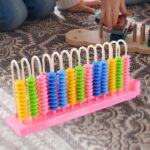 Abacus 13 Rods Counting Abacuses Toy Bead Educational Tools (1 Set / Mix Color) - Image 4