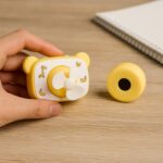 Cute Bear-Shaped Mini Rechargeable Fan (1 Pc) - Image 4