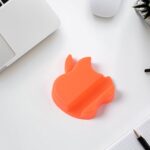 Apple-Shaped Plastic Mobile Phone Holder (1 pc & mix color) - Image 3