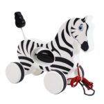 Zebra Pull Along Toy Baby Early Walking Pull Toy Rope Toy for Babies Walking Toy - Image 5