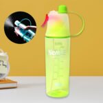 Plastic 2 In 1 Mist Spray Water Bottle (Multicolour / 600 ML / 1 Pc) - Image 3
