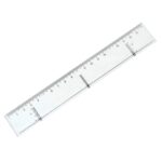 20 cm Transparent Plastic Ruler (1 Pc) - Image 5
