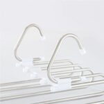 5 in 1 Stainless Steel Foldable Hangers for Clothes Hanging - Image 3
