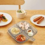 Plastic Kitchen Trays for Serving (4 Compartment / 1 Pc) - Image 4
