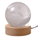 Fish 3D Crystal Ball lamps With Base (1 Pc) - Image 5