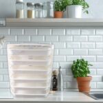 Plastic 6 Layer Wall-Mounted Food Organizer Rack (1 Set) - Image 3