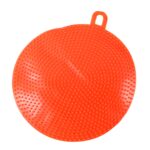 Red Silicone Dish Scrubber Sponge Mildew Free, Non Stick, Heat Resistant - Image 5
