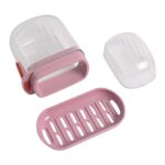 Multipurpose Plastic Soap Dish with Transparent Dust-Proof Lid, Sabudani (1 Pc) - Image 5