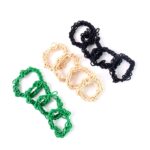 Braided Elastic Hair Bands Set (12 Pc) - Image 5