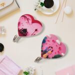 Multipurpose Strong Heart Shape Hook Self-Adhesive hooks (2 Pc Set) - Image 6
