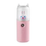 Portable Mini Facial Steamer – USB Rechargeable Nano Mist Sprayer with Cute Cartoon Design - Image 5