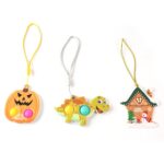 Silicone Push Bubble Fidget Keychain Toy (1 Pc) - Image 5